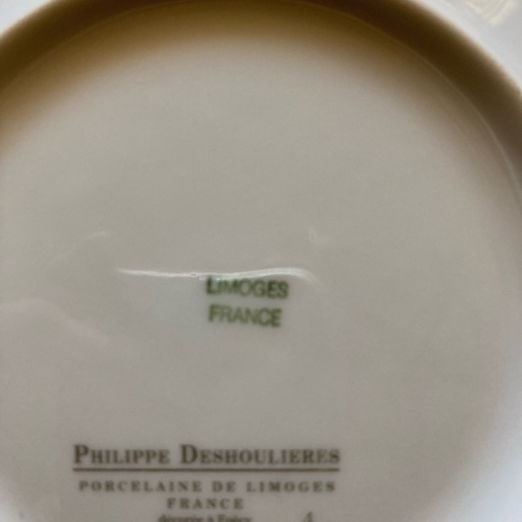 Philippe Deshoulières’s French white Limoges porcelain elegant set 6 horses rare - Picture 9 of 10